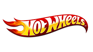 Hotwheels logo, hotwheel is a world wide miniature model car supply unit.