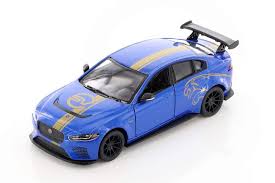 1:24 Scale model Jaguar projected 8 car in blue color with an elegant look.