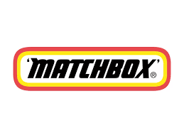 logo of matchbox. Matchbox is a scale model car supply company.